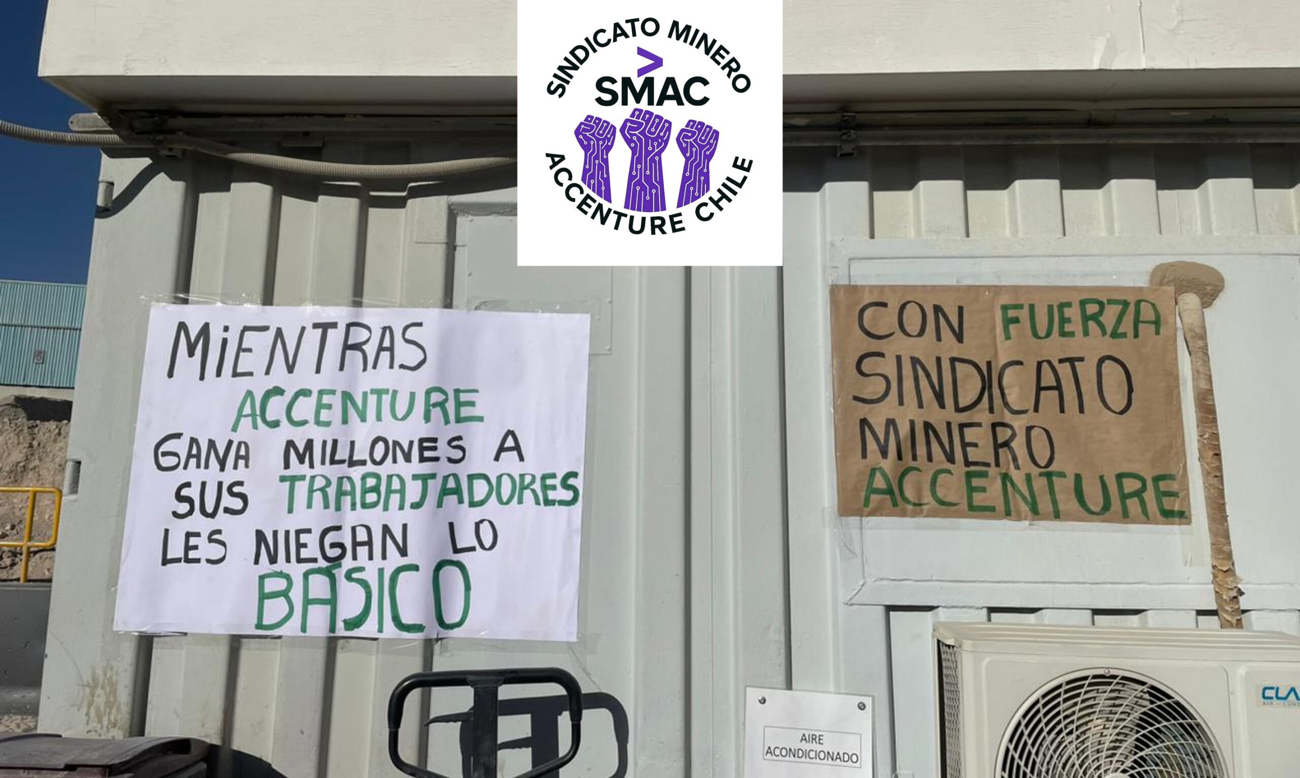 EMPRESA ACCENTURE CHILE SE NIEGA A SEGUIR NEGOCIANDO COLECTIVAMENTE CON EL SINDICATO MINERO ACCENTURE