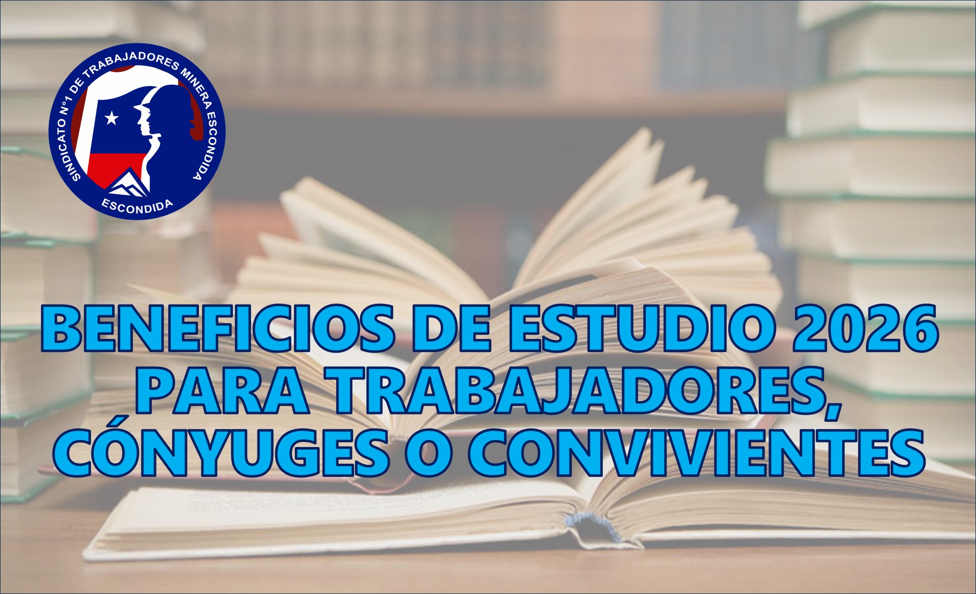 LES RECORDAMOS QUE ESTE VIERNES 10 DE ABRIL VENCE EL PLAZO DE POSTULACIÓN A LOS BENEFICIOS DE ESTUDIOS QUE SE INDICAN
