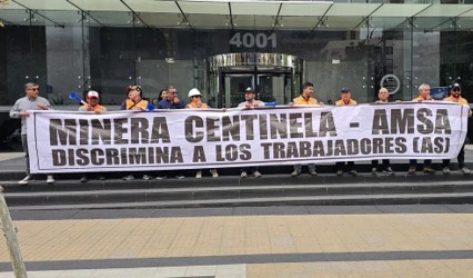 AL FINALIZAR SU NEGOCIACIÓN COLECTIVA, SALUDAMOS A LOS COMPAÑEROS Y COMPAÑERAS DE SINDICATOS DE ESPERANZA Y CENTINELA.